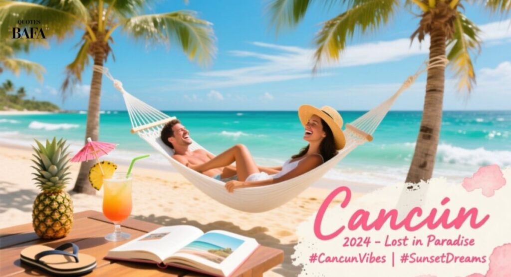 Cancun Vacation Captions