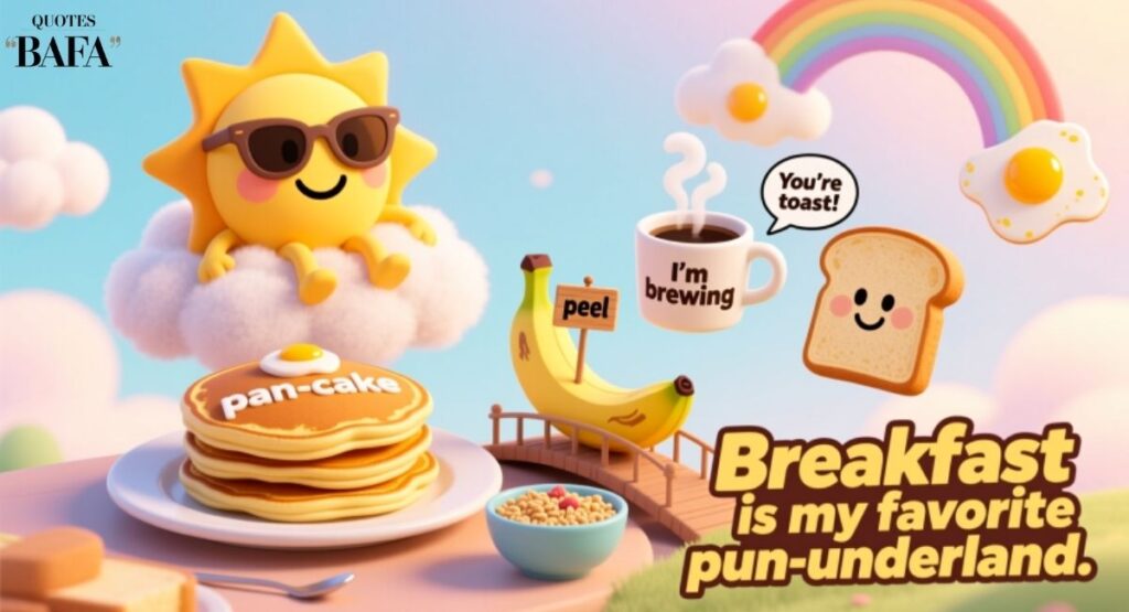 Clever Breakfast Puns & Wordplay
