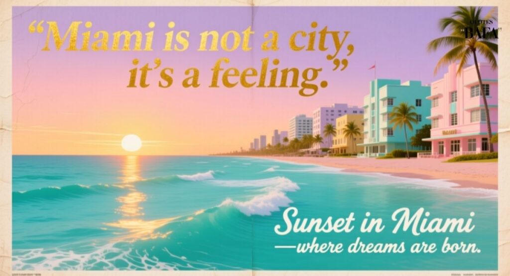 Famous Quotes About Miami