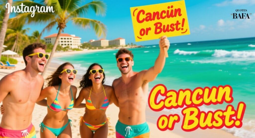 Funny Cancun Instagram Captions