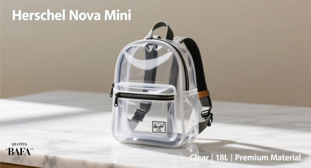 Herschel Nova Mini Clear Backpack