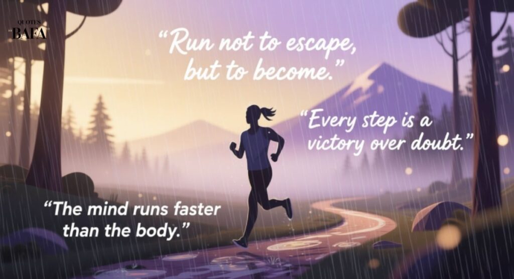 Running in the Rain Quotes