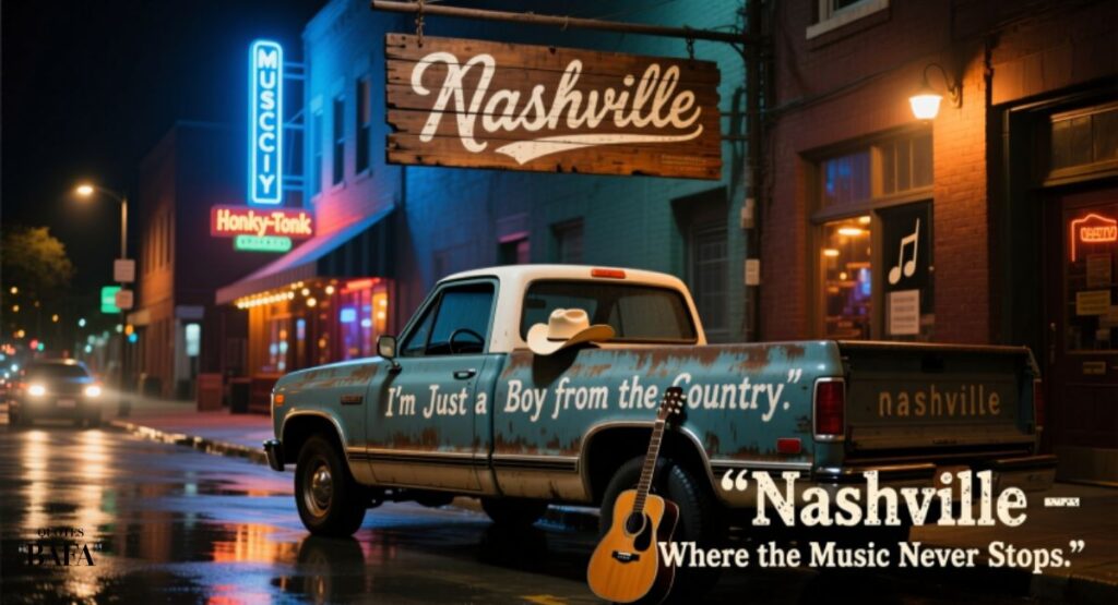 Country Song Nashville Captions