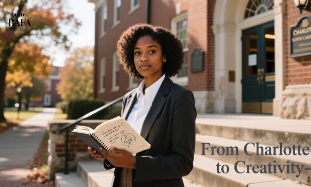 Early Life and Education: From Charlotte to Creativity