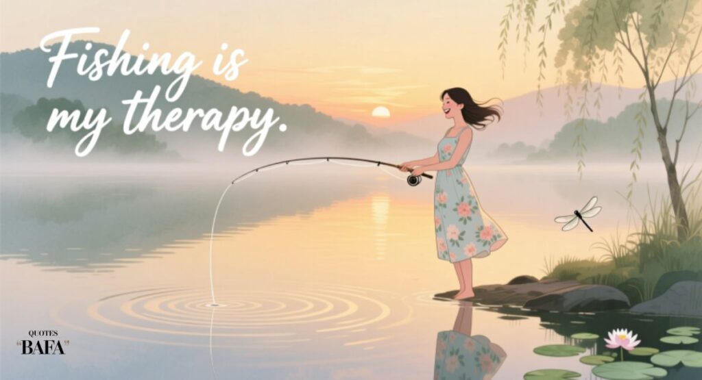 Fishing Quotes for Women