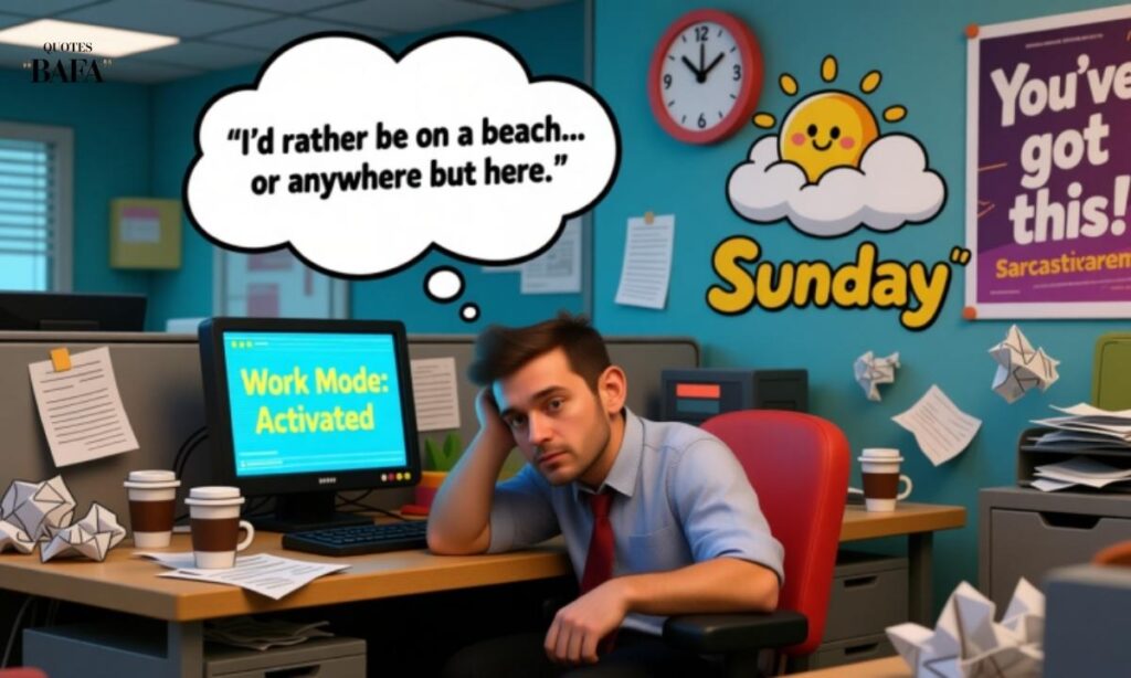 Funny Sunday Quotes for Work