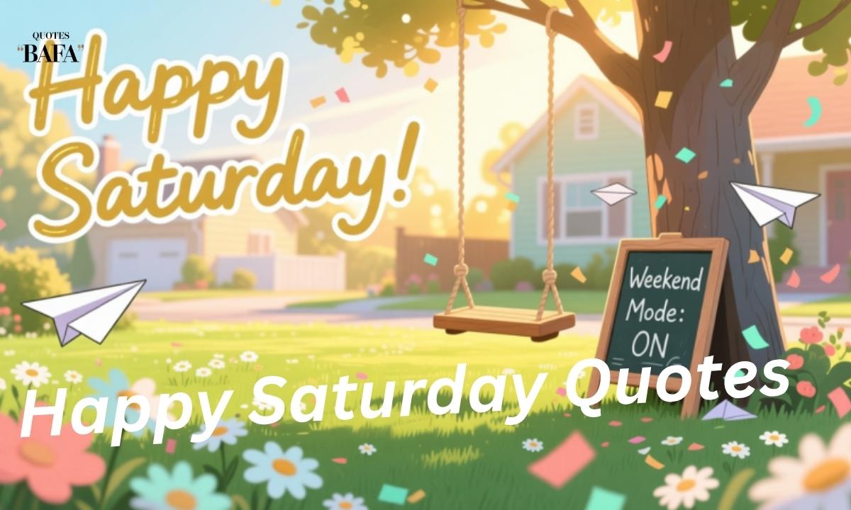 Happy Saturday Quotes