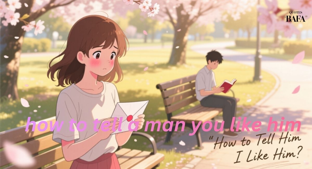 How to Tell Him I Like Him