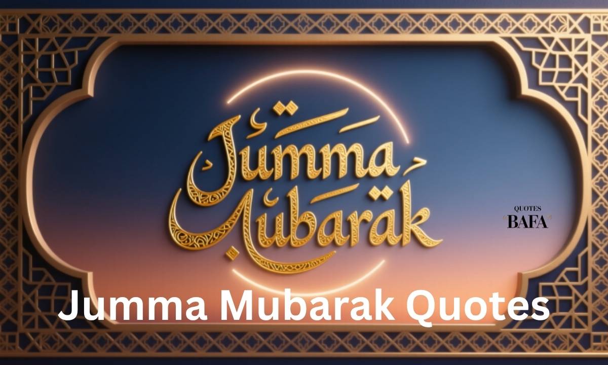 Jumma Mubarak Quotes