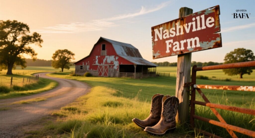 Nashville Farm Captions