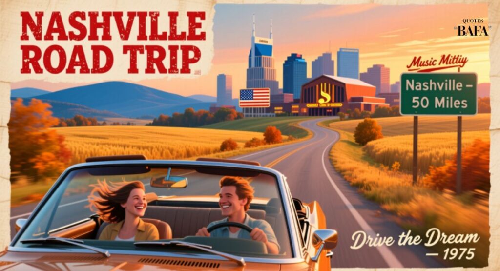 Nashville Road Trip Captions