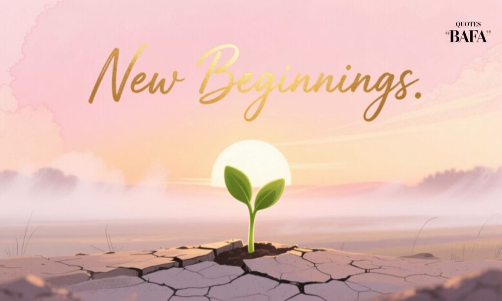 New Beginnings Quote for Personal Growth