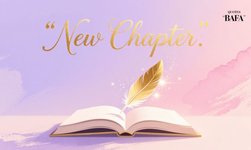 New Chapter Quotes