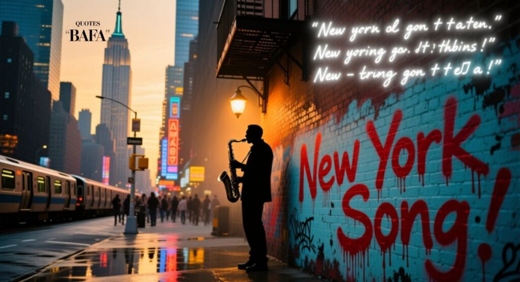 New York Song Quotes