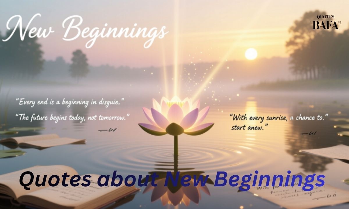 Quotes about New Beginnings