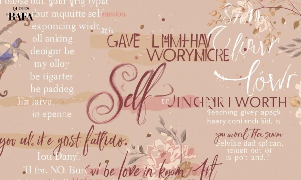 Quotes About Self-Love and Worth