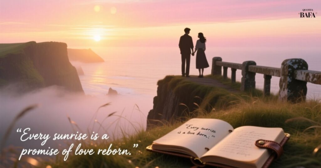 Romantic Morning Sunrise Quotes