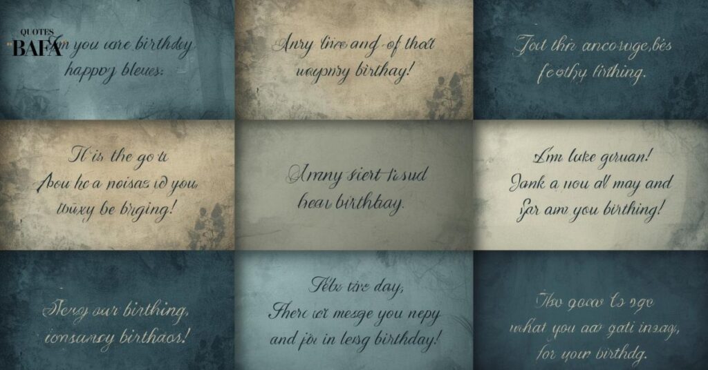 Sad Birthday Messages