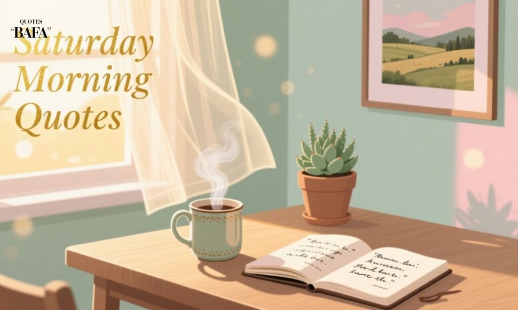 Saturday Morning Quotes