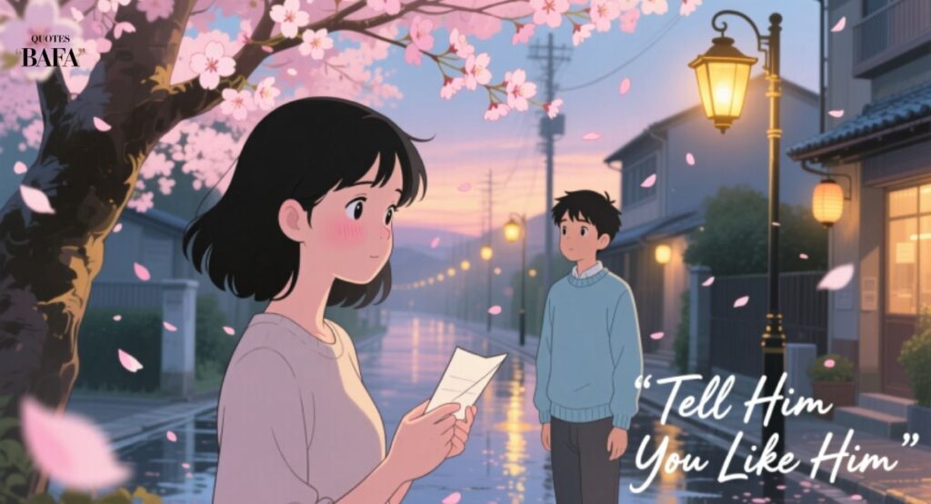 Tell Him You Like Him