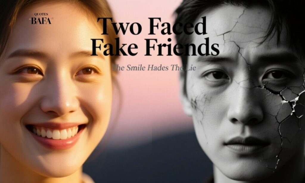 Two Faced Fake Friends Quotes