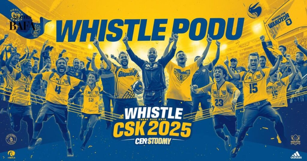 Whistle Podu Warriors: 25 CSK 2025 Slogans That Rule the Roost